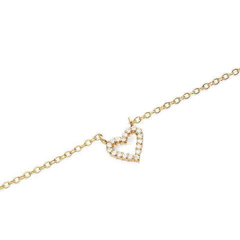 The Watch Boutique Daniel Wellington Elegant Gold Mirelle Heart Necklace