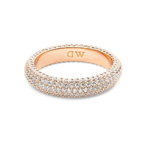The Watch Boutique Daniel Wellington Elegant Pavé Rose Gold Sparkling Ring