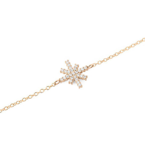 Daniel Wellington Elegant Rose Gold Mirelle Star Bracelet