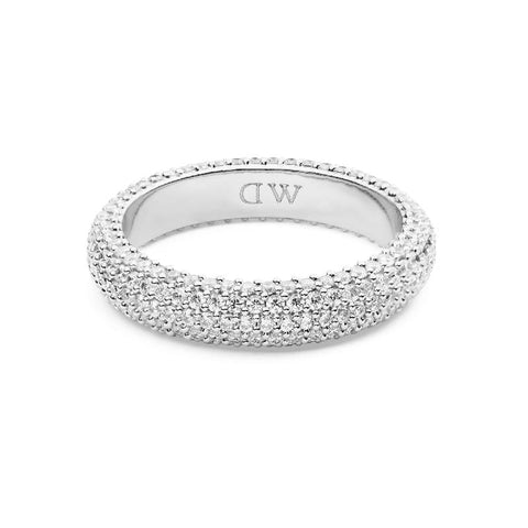 The Watch Boutique Daniel Wellington Elegant Silver Pavé Ring