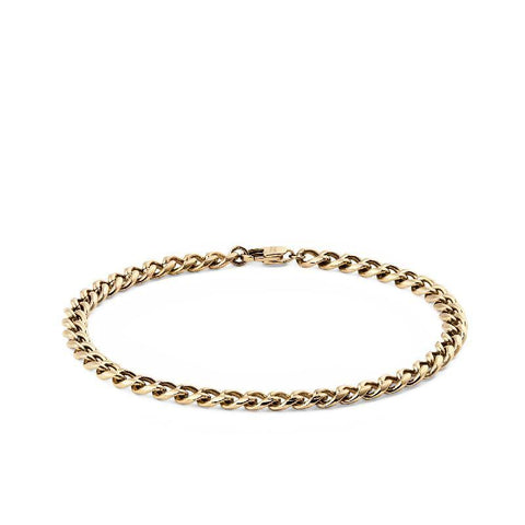 The Watch Boutique Daniel Wellington Ellipse 4mm Bracelet Unisex Bracelet Gold