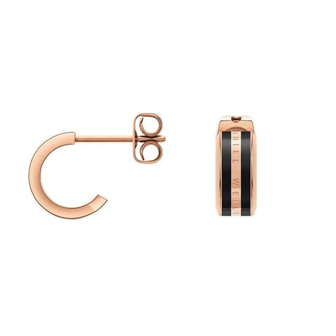 The Watch Boutique Daniel Wellington Emalie Earrings Rose Gold