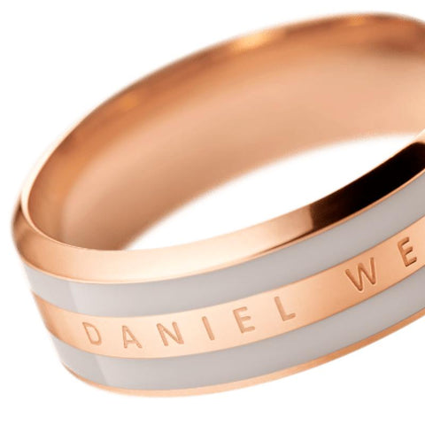 The Watch Boutique Daniel Wellington Emalie Ring Desert Sand Rose Gold
