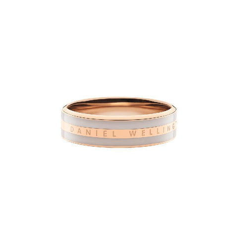 The Watch Boutique Daniel Wellington Emalie Ring Desert Sand Rose Gold 56