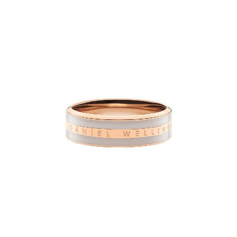 The Watch Boutique Daniel Wellington Emalie Ring Desert Sand Rose Gold 60