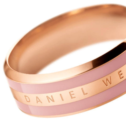 The Watch Boutique Daniel Wellington Emalie Ring Dusty Rose Gold