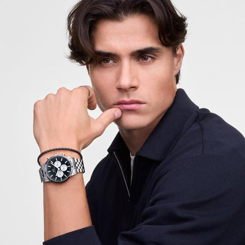 The Watch Boutique Daniel Wellington Iconic 5‑Link Chronograph Watch