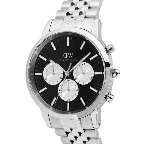 The Watch Boutique Daniel Wellington Iconic 5‑Link Chronograph Watch