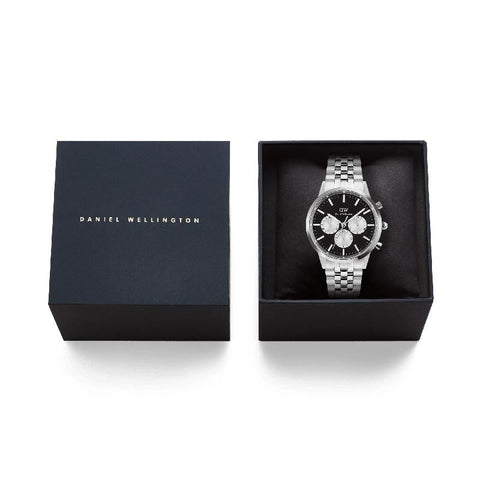 The Watch Boutique Daniel Wellington Iconic 5‑Link Chronograph Watch