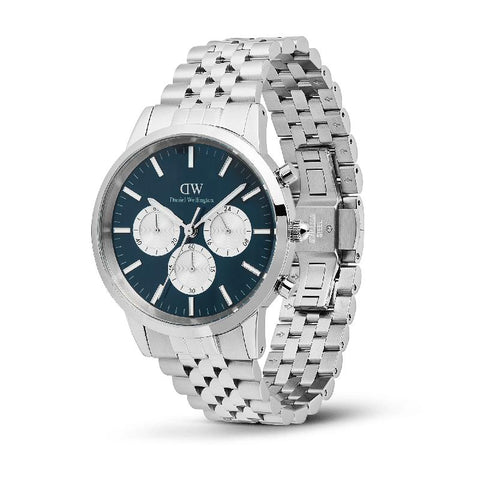 The Watch Boutique Daniel Wellington Iconic Arctic Panda Chronograph Watch