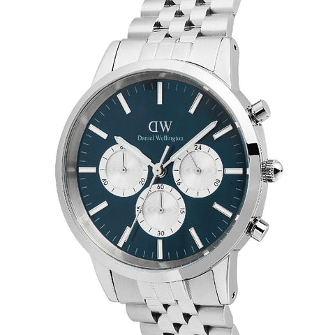 The Watch Boutique Daniel Wellington Iconic Arctic Panda Chronograph Watch