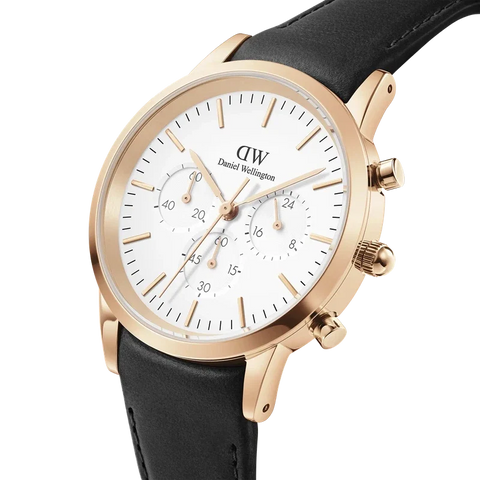 The Watch Boutique Daniel Wellington Iconic Chronograph Sheffield RG Watch 42mm