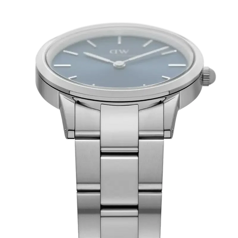 The Watch Boutique Daniel Wellington Iconic Link Arctic Silver Watch 40mm