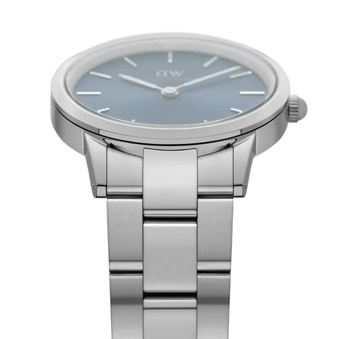 The Watch Boutique Daniel Wellington Iconic Link Arctic Silver Watch 40mm