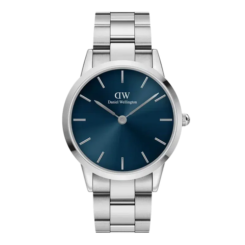 The Watch Boutique Daniel Wellington Iconic Link Arctic Silver Watch 40mm