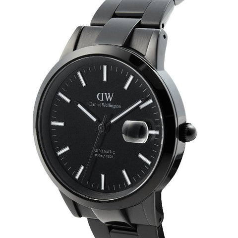 The Watch Boutique Daniel Wellington Iconic Link Automatic Black Watch 40mm