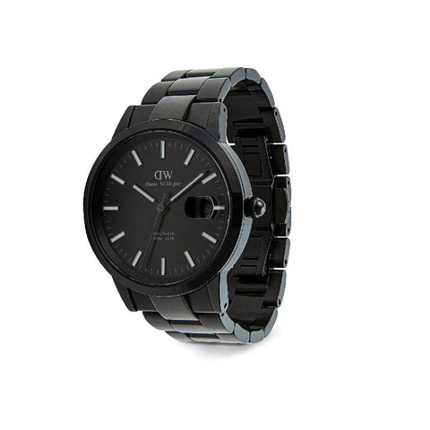 The Watch Boutique Daniel Wellington Iconic Link Automatic Black Watch 40mm