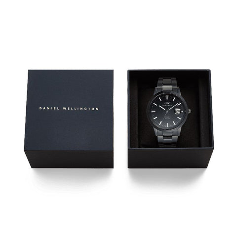 The Watch Boutique Daniel Wellington Iconic Link Automatic Black Watch 40mm