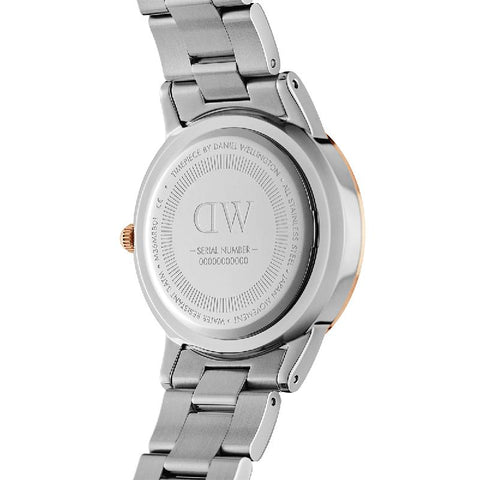 The Watch Boutique Daniel Wellington Iconic Link Lumine Rose Gold Watch 28mm