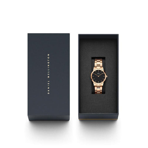 The Watch Boutique Daniel Wellington Iconic Link Rose Gold Watch 28mm