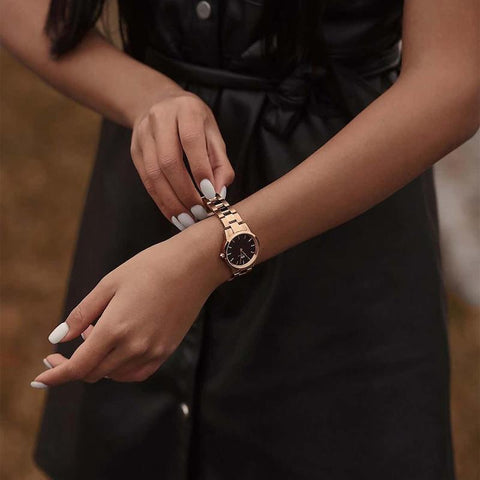 The Watch Boutique Daniel Wellington Iconic Link Rose Gold Watch