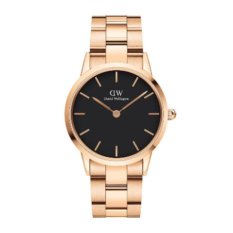 The Watch Boutique Daniel Wellington Iconic Link Rose Gold Watch 36mm