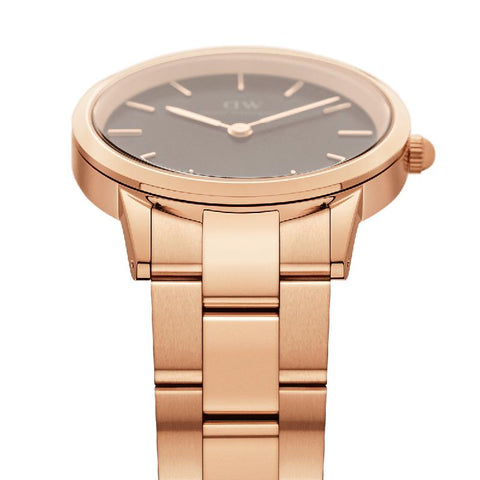 The Watch Boutique Daniel Wellington Iconic Link Rose Gold Watch 40mm