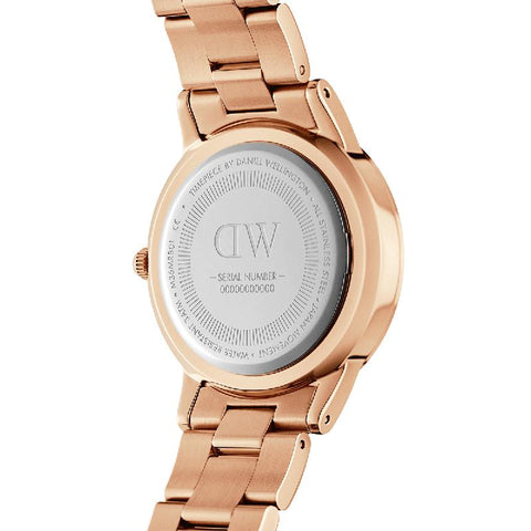 The Watch Boutique Daniel Wellington Iconic Link Rose Gold Watch 40mm