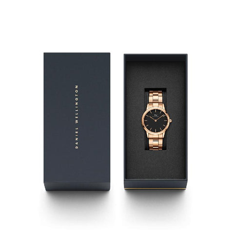 The Watch Boutique Daniel Wellington Iconic Link Rose Gold Watch