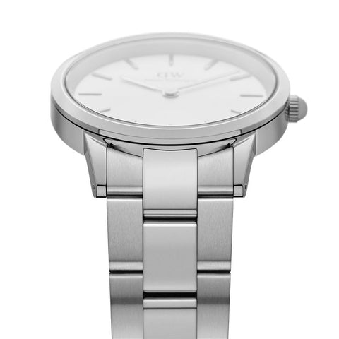 The Watch Boutique Daniel Wellington Iconic Link Silver Watch 28mm