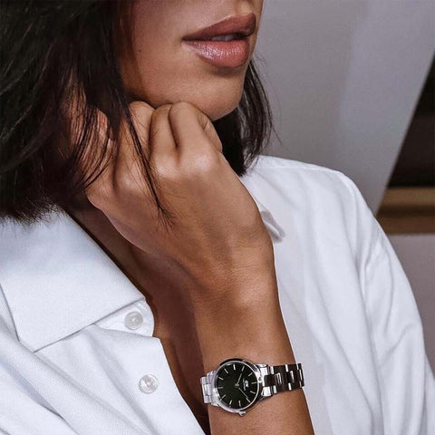 The Watch Boutique Daniel Wellington Iconic Link Silver Watch 32mm