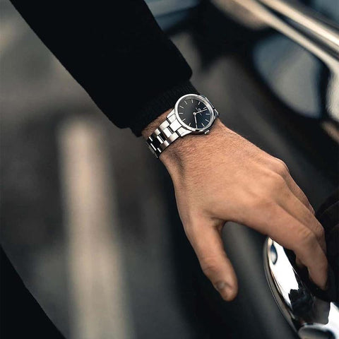The Watch Boutique Daniel Wellington Iconic Link Silver Watch 36mm