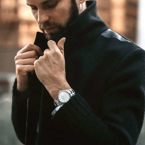 The Watch Boutique Daniel Wellington Iconic Link Silver Watch 36mm