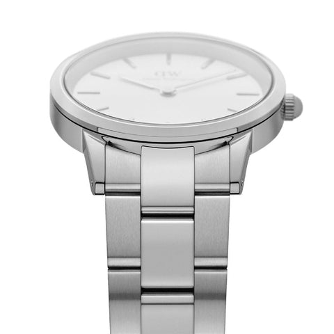 The Watch Boutique Daniel Wellington Iconic Link Silver Watch 36mm