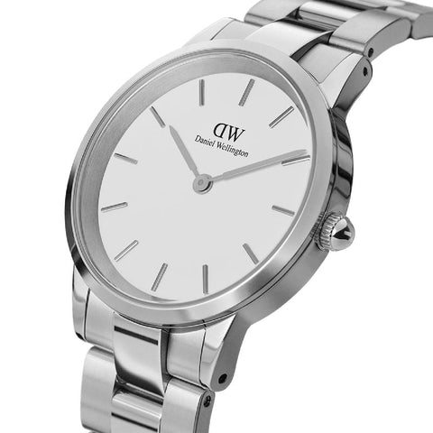 The Watch Boutique Daniel Wellington Iconic Link Silver Watch 36mm