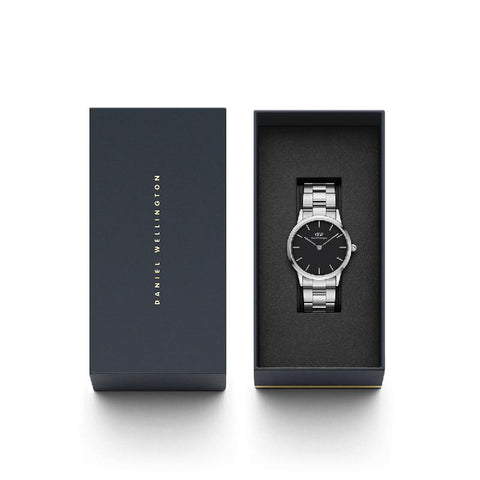 The Watch Boutique Daniel Wellington Iconic Link Silver Watch 36mm