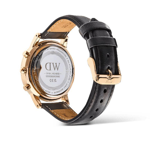 The Watch Boutique Daniel Wellington Iconic Rose Gold Chronograph Watch