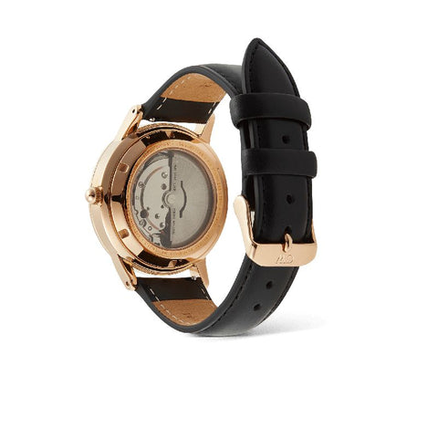 The Watch Boutique Daniel Wellington Iconic Sheffield Automatic Rose Gold Watch 40mm