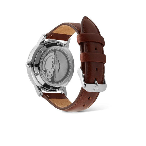 The Watch Boutique Daniel Wellington Iconic St Mawes Automatic Silver Watch 40mm
