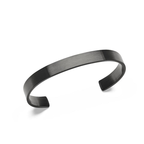 Daniel Wellington Line Cuff Brushed Graphite Bangle