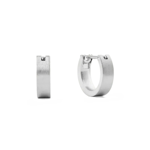 Daniel Wellington Line Earring Brushed Silver