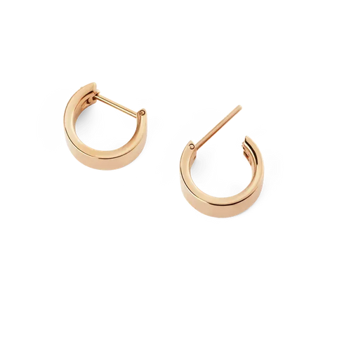 The Watch Boutique Daniel Wellington Line Earring Polished Rose Gold