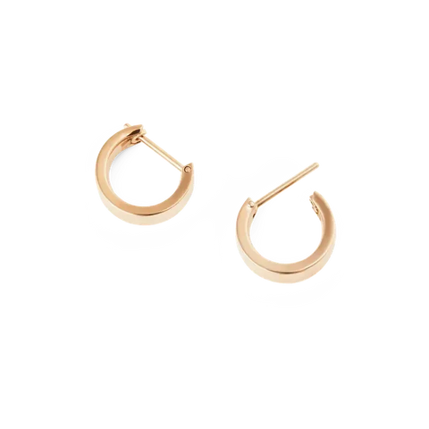 Daniel Wellington Line Earring Polished Rose Gold