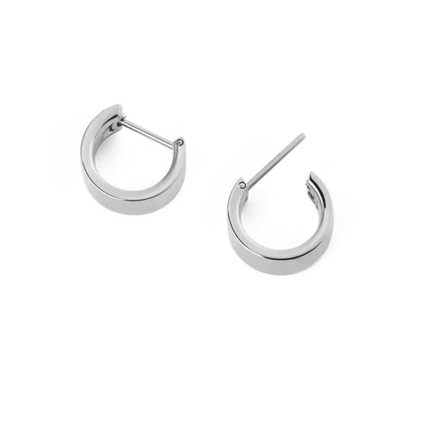 Daniel Wellington Line Earring Polished Silver