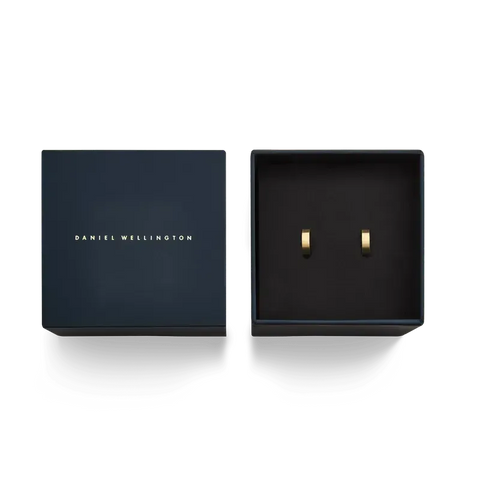 Daniel Wellington Line Earrings Brushed Gold