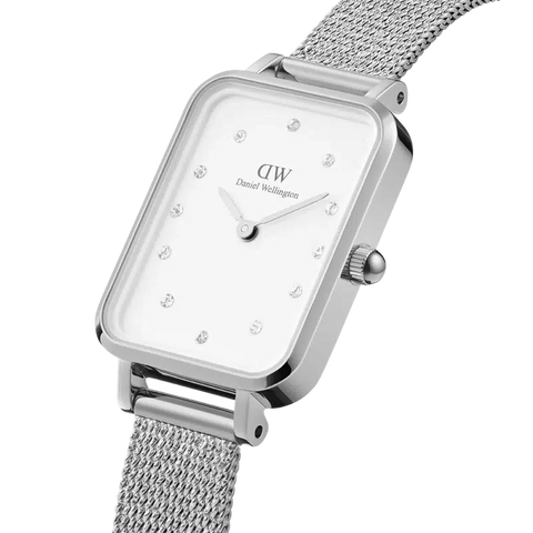The Watch Boutique Daniel Wellington Lumine Pressed Sterling Silver Watch 20x26mm