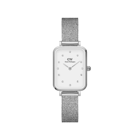 The Watch Boutique Daniel Wellington Lumine Pressed Sterling Silver Watch 20x26mm