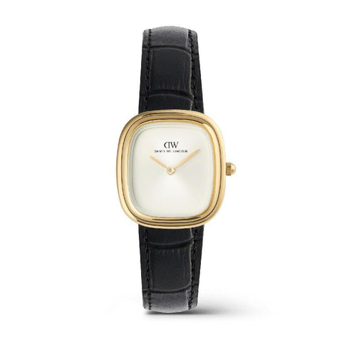 The Watch Boutique Daniel Wellington Margot Black Croc Gold Women's Watch