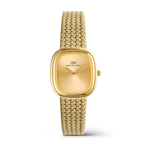 The Watch Boutique Daniel Wellington Margot Braided Mesh Unitone Gold Women's Watch