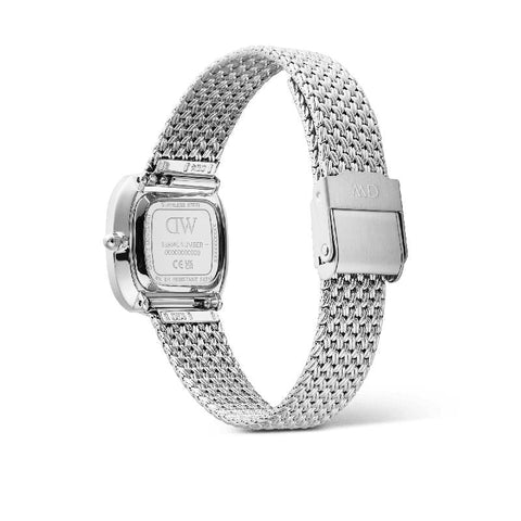 The Watch Boutique Daniel Wellington Margot Braided Mesh Unitone Silver Women's Watch